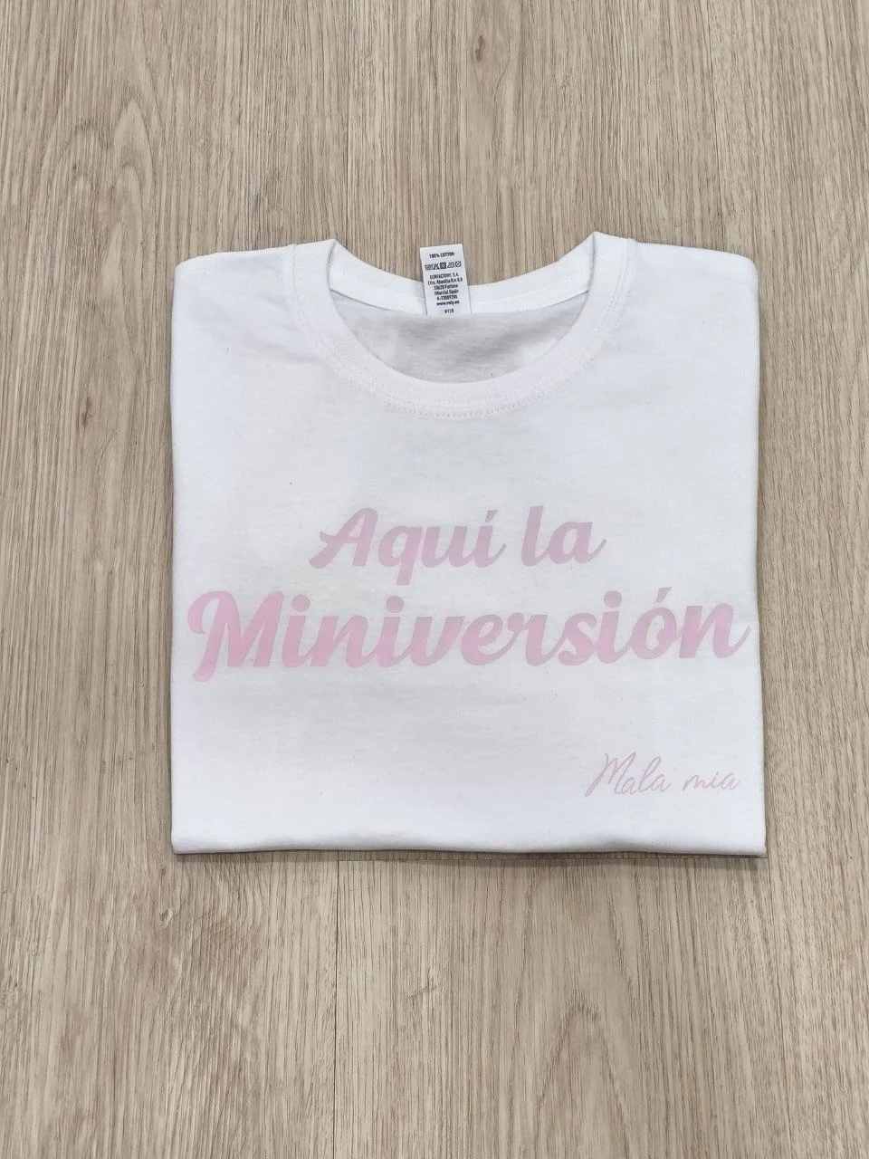 Aquí la Miniversión - Blanco (niño/a)