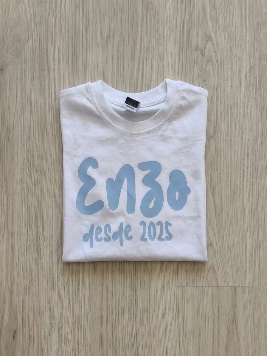 Enzo desde 2025 - Blanco (niño/a)