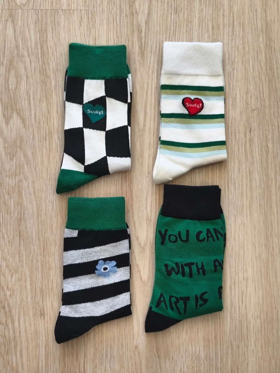 Calcetines con mensaje