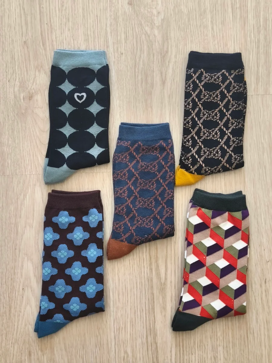 Calcetines geométricos