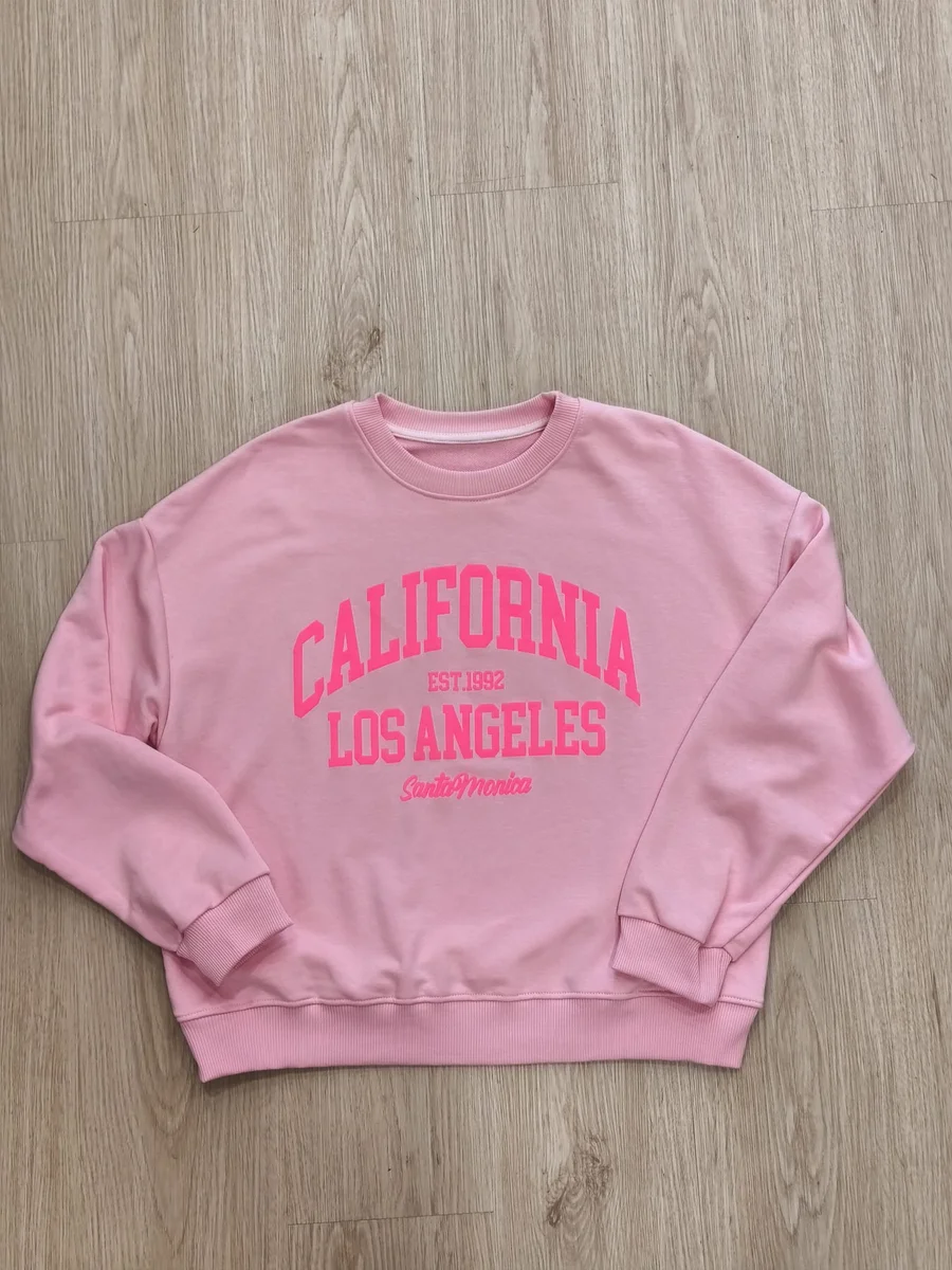 Sudadera California - Rosa