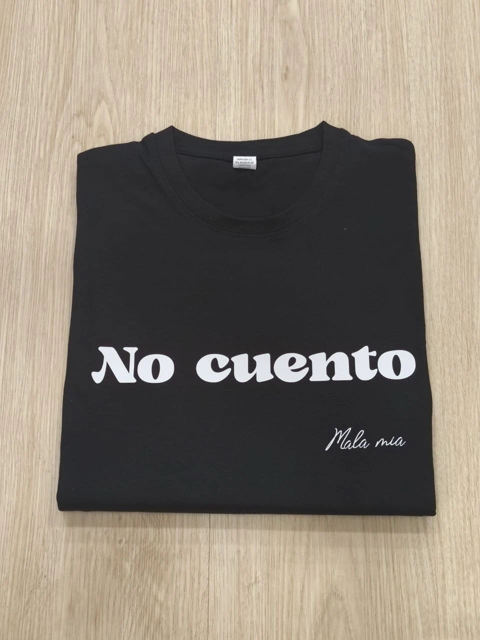 No cuento - Negro