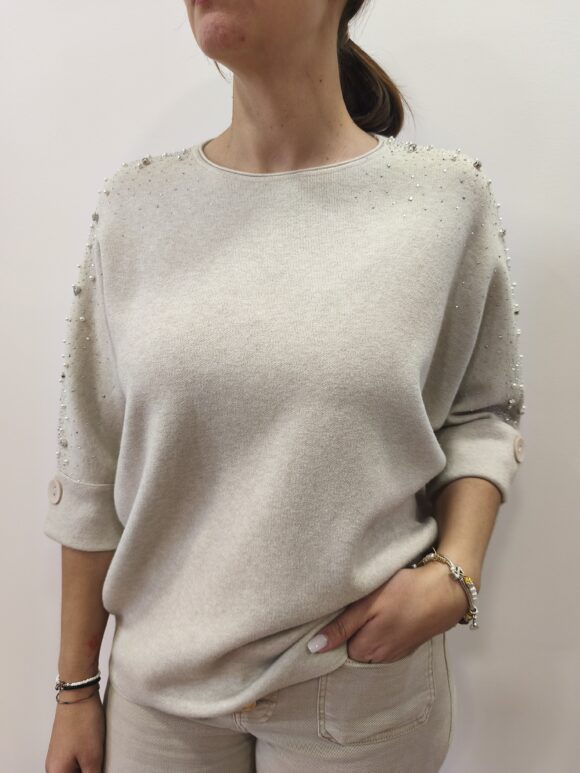 Jersey brillos oversize