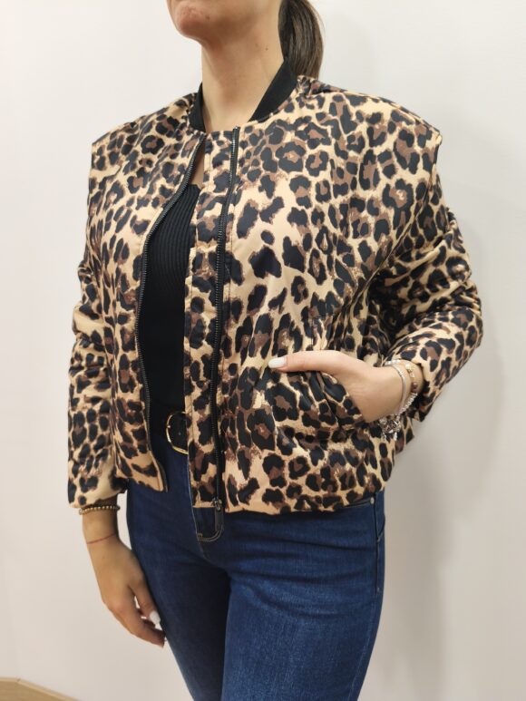 Bomber leopardo