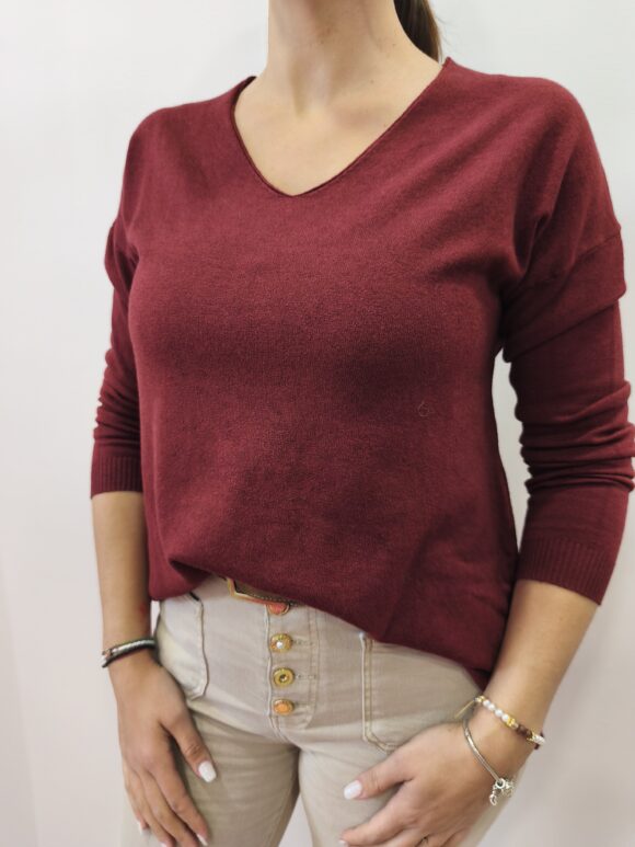 Jersey básico oversize