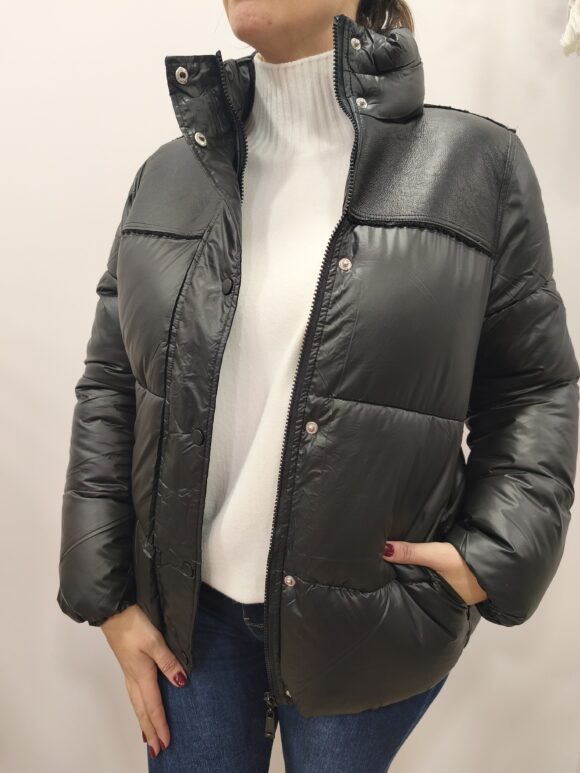 Bomber negra combinada